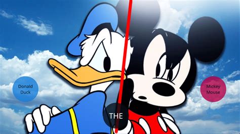 Donald Duck Vs Mickey Mouse By Kassmirh Engichy