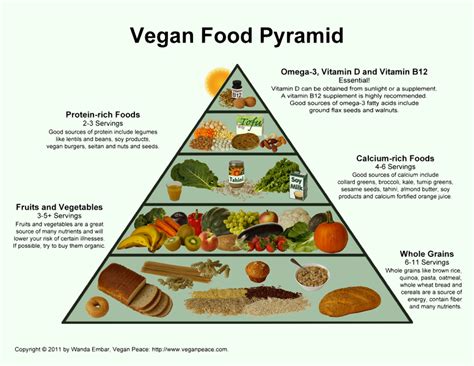Vegan Food Pyramid Vegetarian Protein Sources Protein Rich Foods