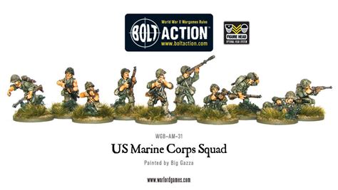 Webstore Us Marine Corps Squad Warlord Games