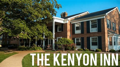 Kenyon College Virtual Tour The Kenyon Inn Youtube