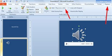 How To Insert Clipart Audio In Powerpoint 2010