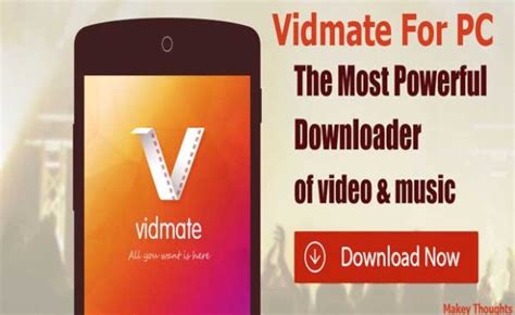 Vidmate For Pc Downloadinstall On Windows 108187xp And Mac Os