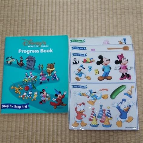 Disney プログレスブック Step By Step 1‐6 ディズニー英語システムの通販 By Sakos Shop｜ディズニーならラクマ