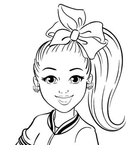 Free Printable Jojo Siwa Coloring Pages