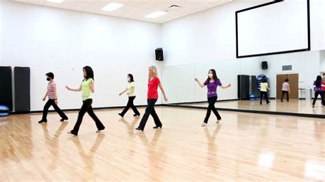 Six Line Dance Dance And Teach In English And 中文 Youtube