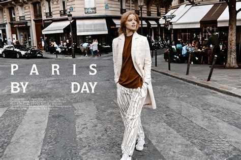 Paris By Day Fashion Editorial On Behance Editorial Fashion