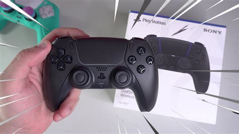 Unboxing New Midnight Black Ps5 Dualsense Controller Youtube