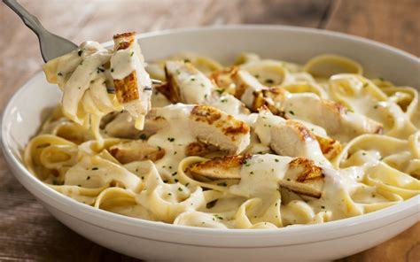 Set aside 1/2 cup of alfredo to add after baking. Stuff yourself with all-you-can-eat pasta at Olive Garden ...