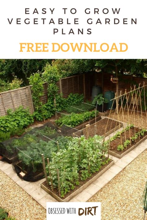 Four Super Easy Vegetable Garden Layouts Theres One For Every Size