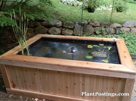 They make it very easy to follow along during the entire process and i love your pond! PlantPostings: How to make an above-ground pond