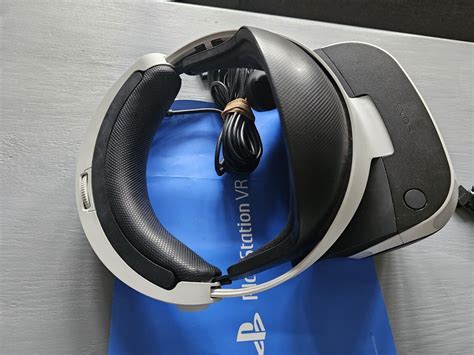 Ps4 Vr Headset Bundle Including Camera Cables Manual And 4 Games Ebay