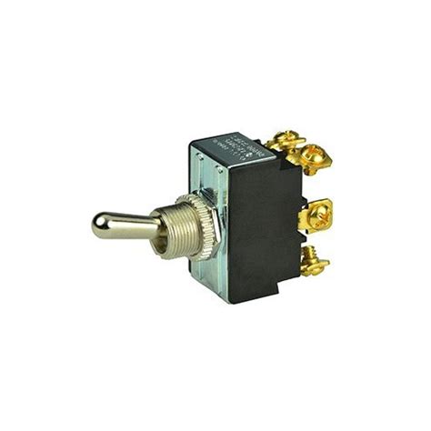 Bep Dpdt Chrome Plated Toggle Switch On Off On Best Buy Canada