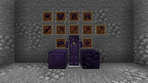 Refined Obsidian Netherite Resource Pack Minecraft Texture Pack