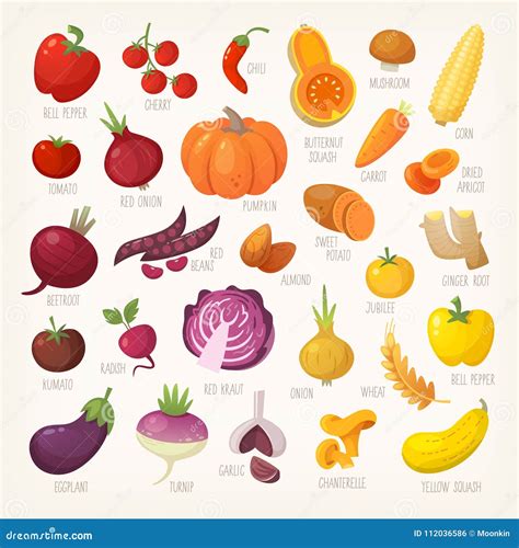Lista De Frutas Y Verduras
