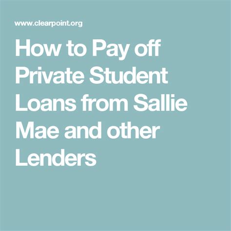 For those who have been approved score & length of history? How to Pay off Private Student Loans from Sallie Mae ...
