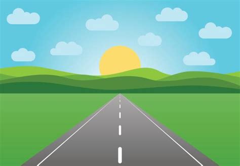 Empty Road Illustrations Royalty Free Vector Graphics And Clip Art Istock