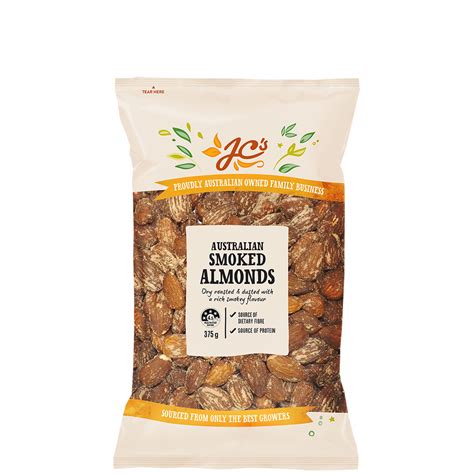 Australian Smoked Almonds Jcs Quality Foods