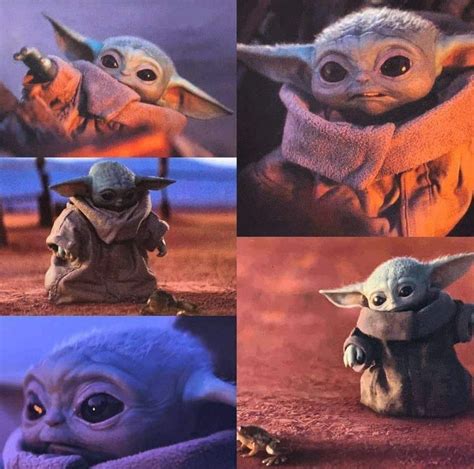Best Baby Yoda Wallpapers Baby Yoda Green Baby Yoda With Blur