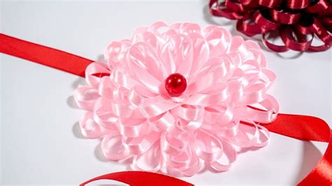 Make Easy Flower With Ribbon Diy Ideas Handiworks 122