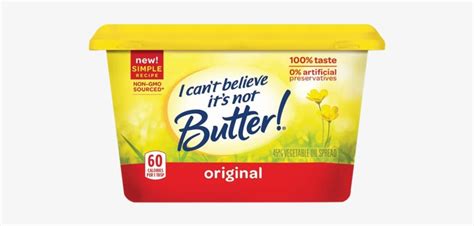 Download I Cant Believe Its Not Butter Png Graphic Library Stock Cant