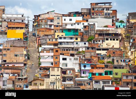 Favelas In Salvador Brazil Stock Photo Royalty Free Image 36400979