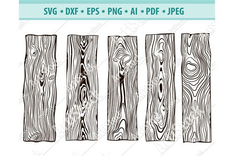 Wood Grain Board Svg Wood Planks Svg Wooden Dxf Png Eps 571828