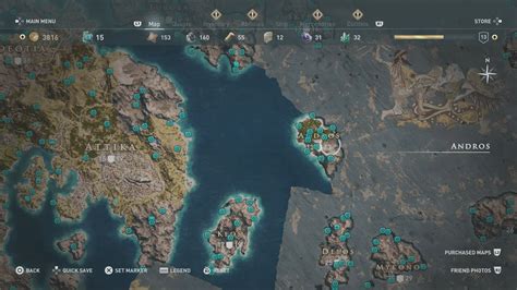 Collectibles Locations Map Assassin S Creed Odyssey