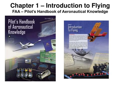 Ppt Chapter 1 Introduction To Flying Faa Pilots Handbook Of