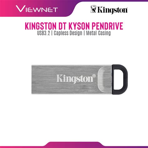 Kingston Datatraveler Kyson 64gb Usb Pendrive With Usb 32 Connection