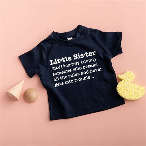 Big Brother And Little Sister Definition T Shirt Set By Strive