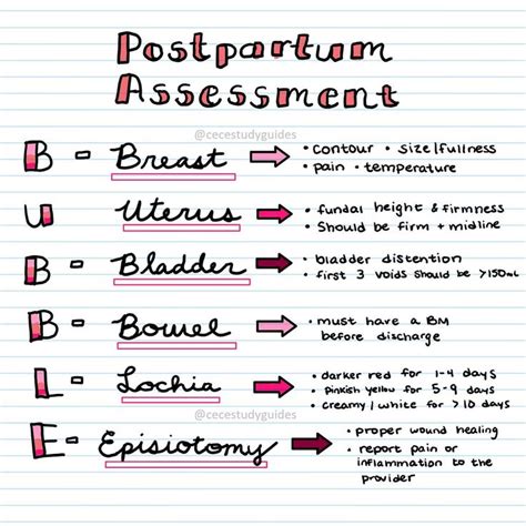 Essential Postpartum Assessment Tips