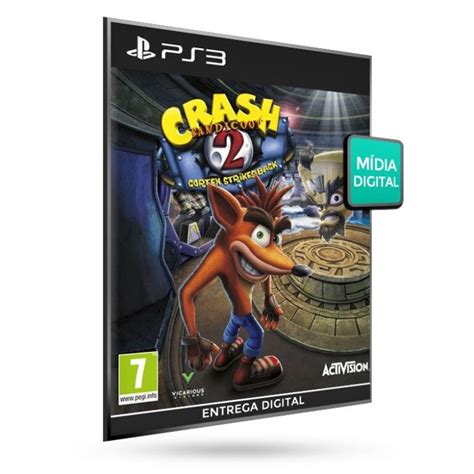 Crash Bandicoot 2 Ps3 Mídia Digital Psn Live Games
