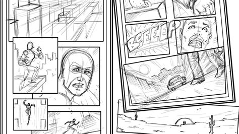 How To Draw Comic Book Style Easy How To Layout Your Comic Panels
