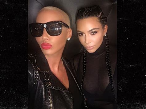 Kim Kardashian Amber Rose Secret Meeting To Squash Beef