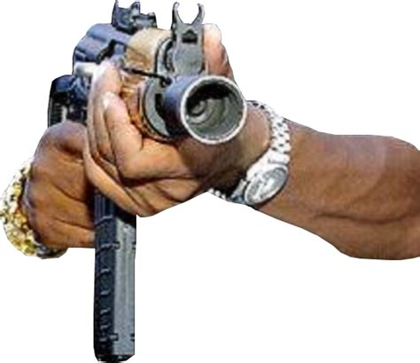 Hand With Gun Png Clipart Png Mart