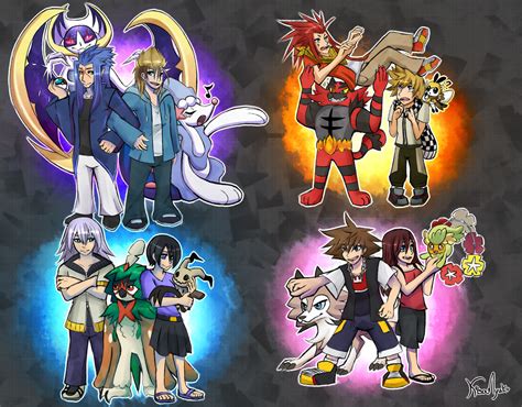 Kh X Pokemon By Kisamyuki On Deviantart