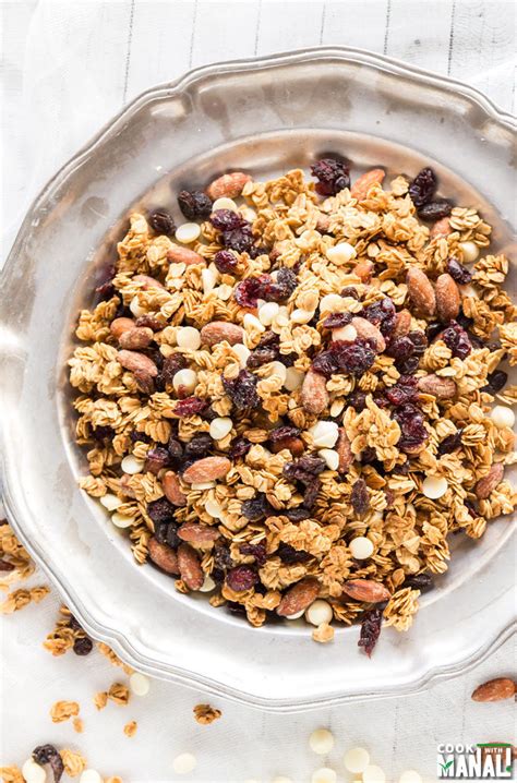 Leave a comment, rate it, and don't forget to tag a photo #minimalistbaker on instagram. Granola Snack Mix - Cook With Manali