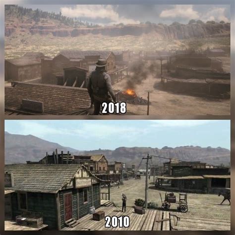 Rdr Armadillo Now Vs Then Gaming