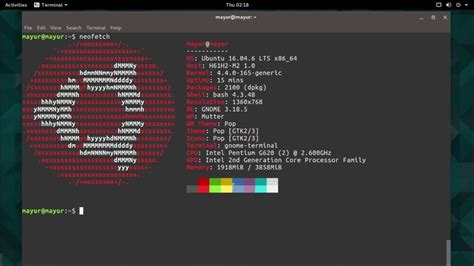 How To Install Neofetch In Ubuntu Displays System Information In