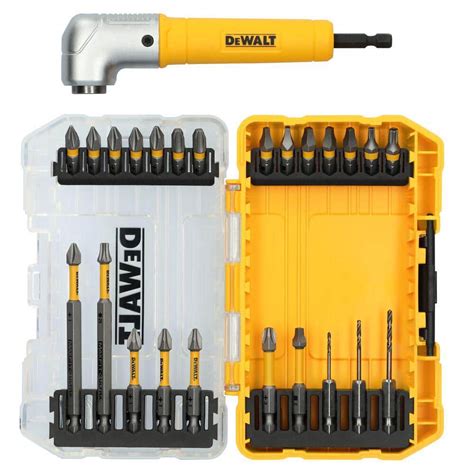 Dewalt Maxfit Ultra Steel Drill And Driving Bit Set With Right Angle