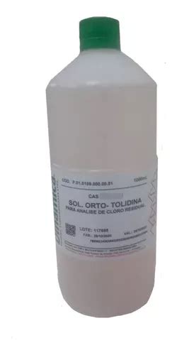 Solução B Orto Tolidina Análise De Cloro Frasco 1 Litro