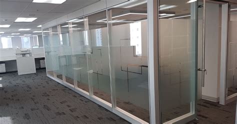 The Benefits Of Frosted Glass Partitions For Todays Offices