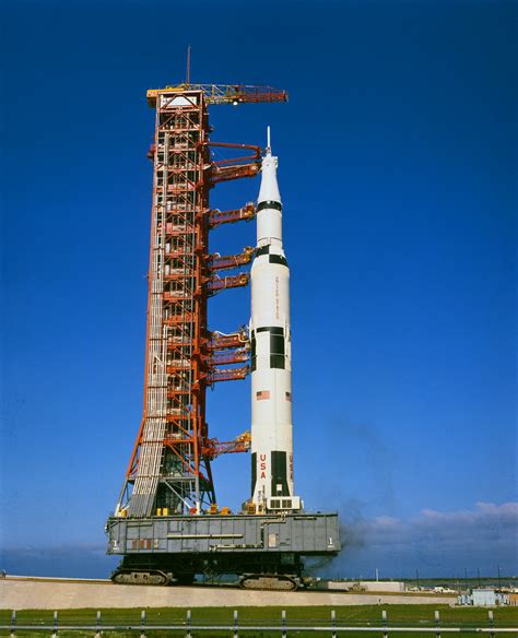 Apollo 11 Saturn V Climbs The Pad 39 A Incline During Rollout A Photo