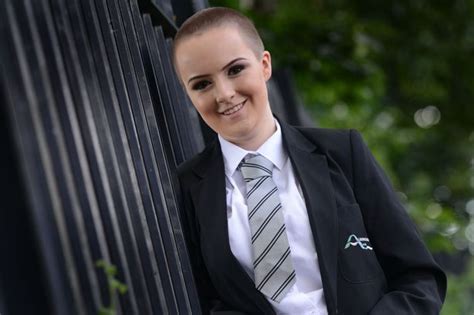 Salford Schoolgirl Shaves Her Head To Raise Over £3000 In Tribute To