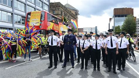 Policing With Pride Why The Psni Paraded In Belfast Bbc News
