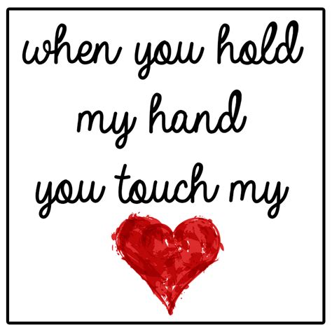 My Heart Love You Hold My Hand Hold My Hand Hold Me Touching You Love You Hands Guide