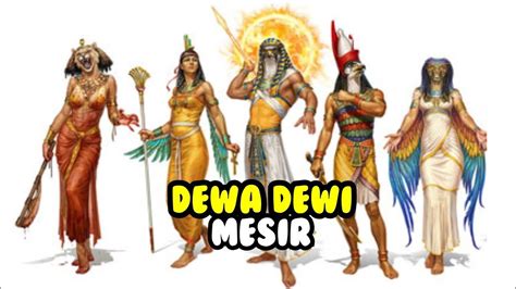 Inilah 5 Dewa Dewi Mesir Yang Sangat Dipuja Oleh Kaumnya Youtube