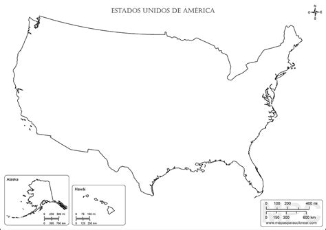 Mapa De Estados Unidos Para Colorear Laclasedeptdemontse Geography Images