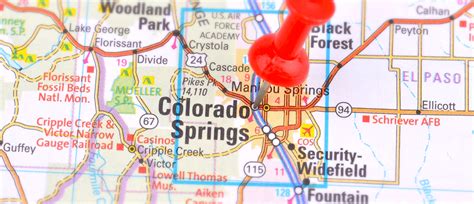 Interactive Zip Code Map Of Colorado Springs