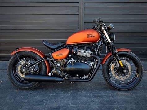 This Royal Enfield Interceptor 650 Has Been Transformed Into A Bobber